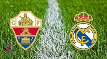 ريال مدريد يواجه إلتشي اليوم في مباراة الدوري الإسباني عبر يلا شوت